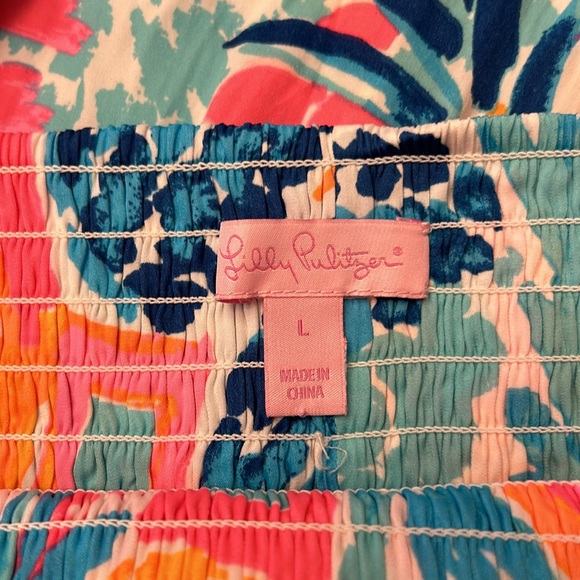 Lilly Pulitzer Bohdi Maxi Skirt Multi Goombay Smashed L - Picture 4 of 8